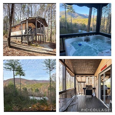 Mountain-Top Cabin Get-Away With Hot Tub And A View Sautee Nacoochee Bagian luar foto