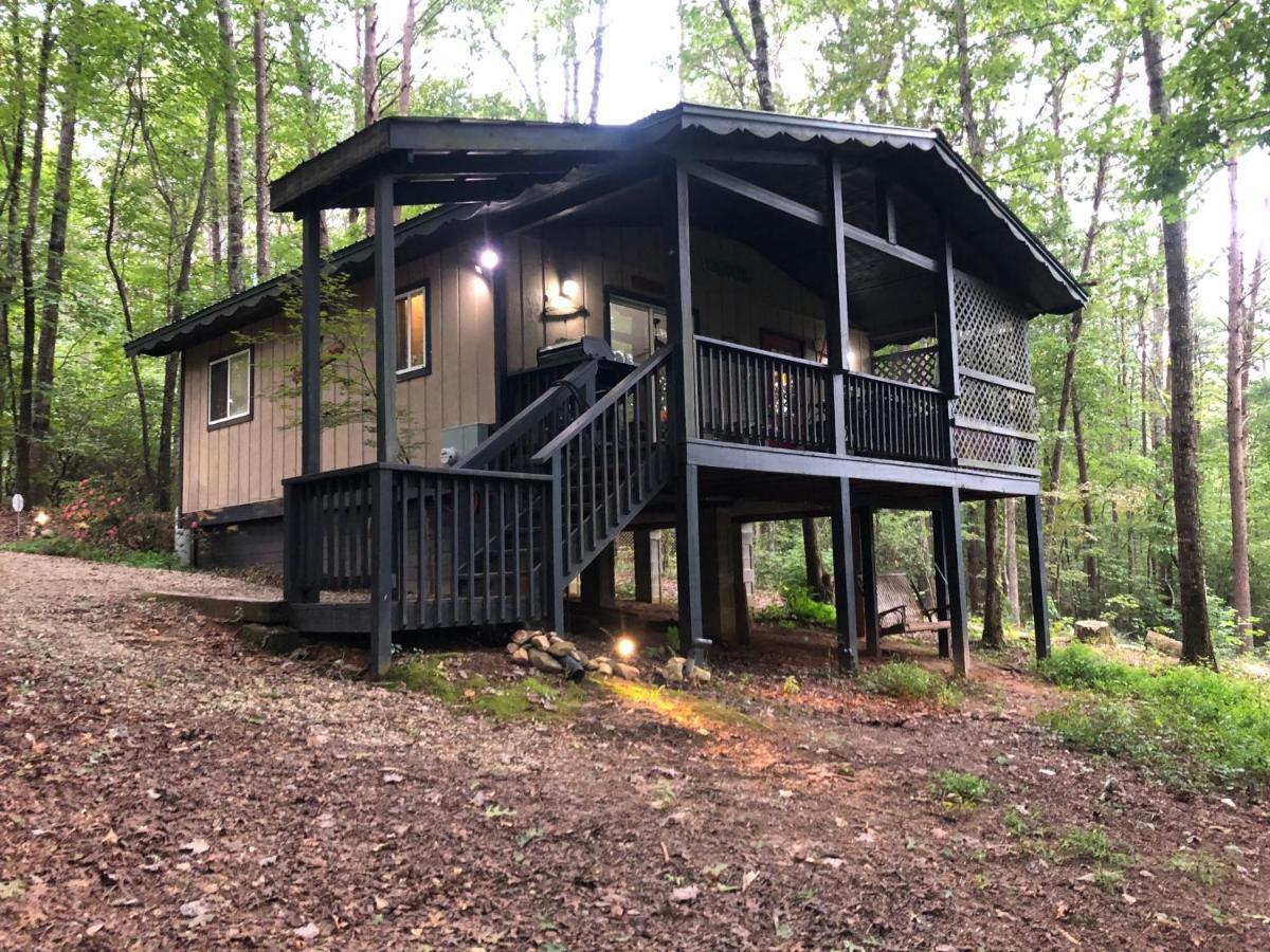 Mountain-Top Cabin Get-Away With Hot Tub And A View Sautee Nacoochee Bagian luar foto