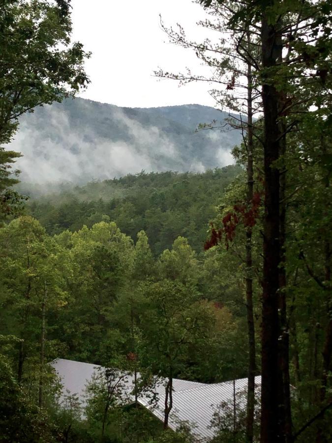 Mountain-Top Cabin Get-Away With Hot Tub And A View Sautee Nacoochee Bagian luar foto