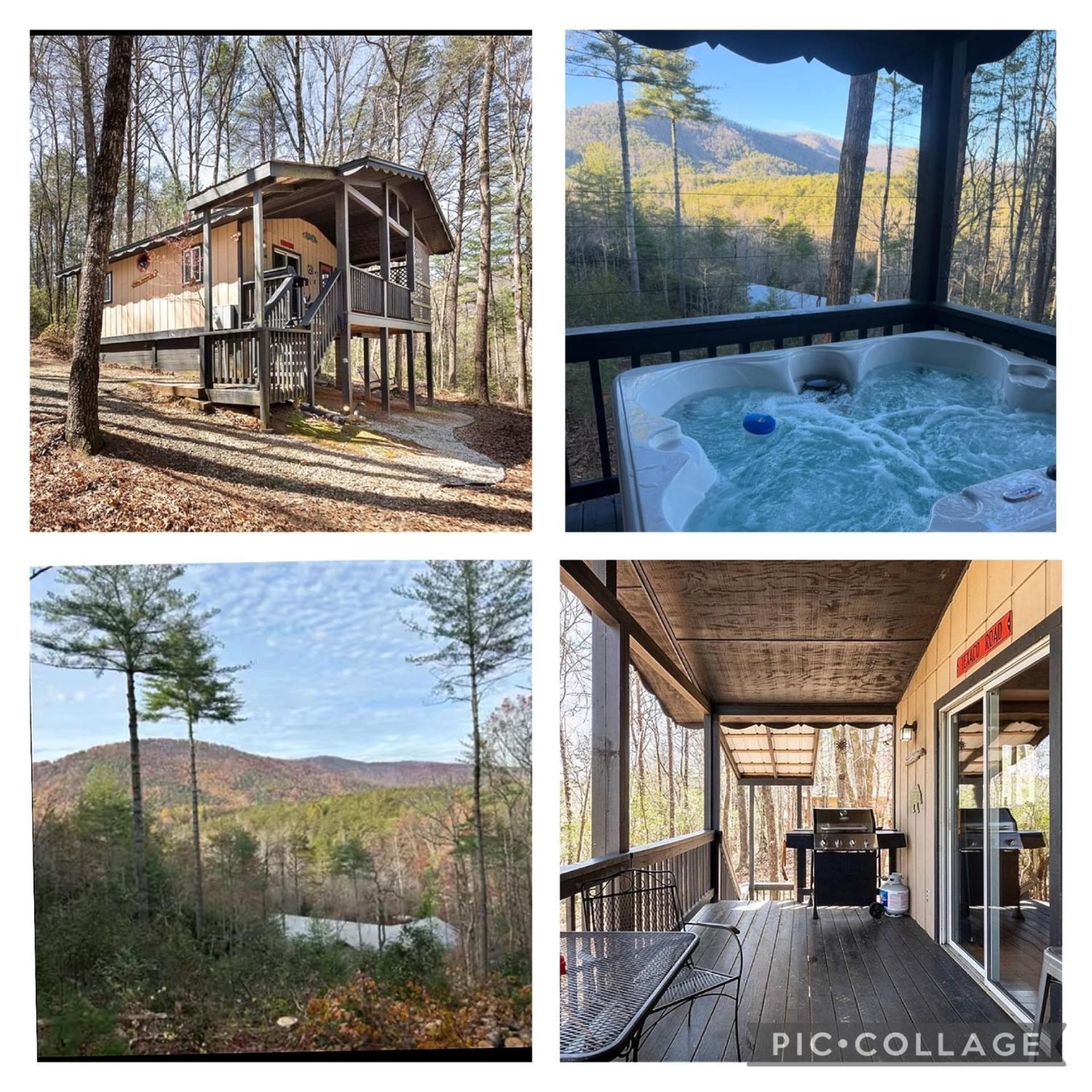 Mountain-Top Cabin Get-Away With Hot Tub And A View Sautee Nacoochee Bagian luar foto